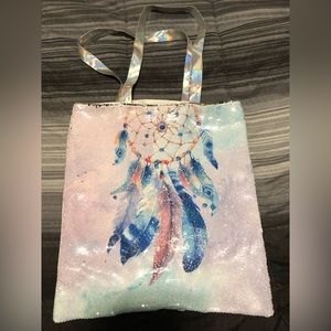 Dream Catcher Sequin Tote